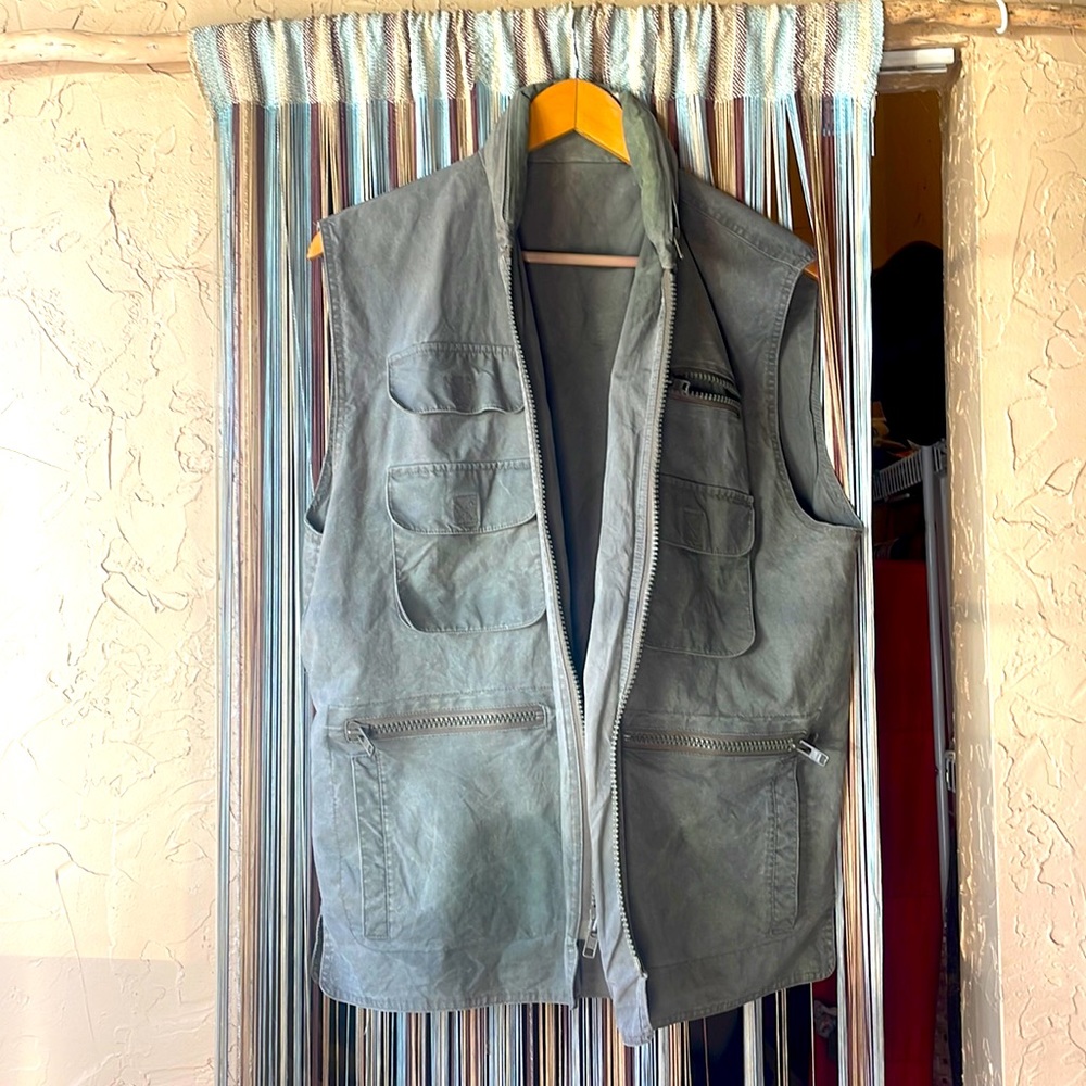 Banana Republic 1990sVintage Army green vest